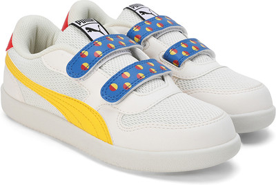 PUMA Boys & Girls Velcro Sneakers(White, 4 - 5 Years)