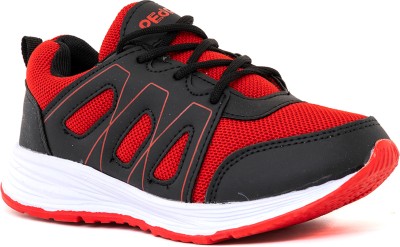 Khadim's Boys Lace Running Shoes(Red)