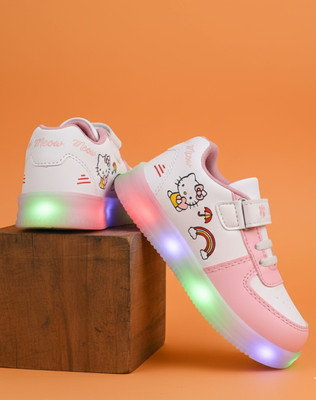 JOSMOS Boys Velcro Sneakers(Green, 3-3.5)