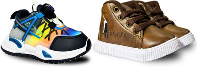 gigahertz Boys & Girls Drawstring Sneakers(Multicolor)