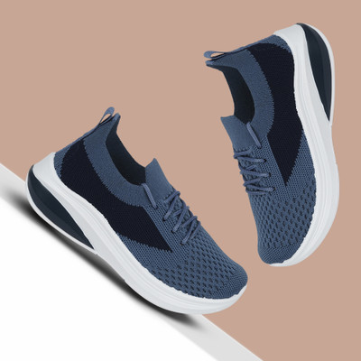 Miss & Chief Boys Lace Running Shoes(Blue, 7.5 - 8 Years)