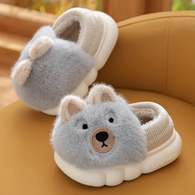 FASHIONIO Boys & Girls Slip on Casual Shoes(Grey, 8 - 9 Years)
