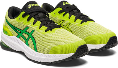 Asics Boys Lace Running Shoes(Light Green, 8.5 - 9 Years)