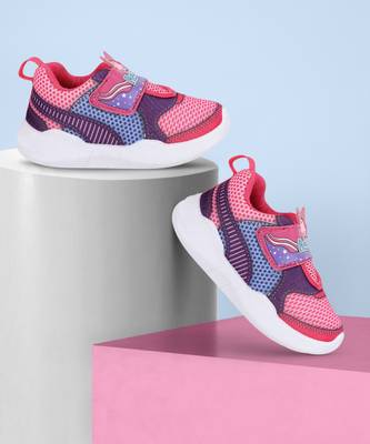 Billion Boys & Girls Velcro Running Shoes