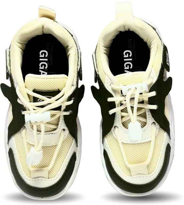 gigahertz Boys & Girls Drawstring Sneakers(Dark Green, 2 - 2.5 years)