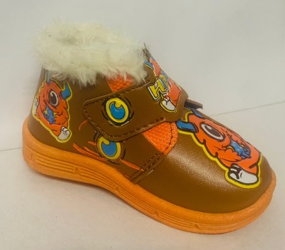CJ Enterprises Boys & Girls Velcro Casual Boots(Multicolor)