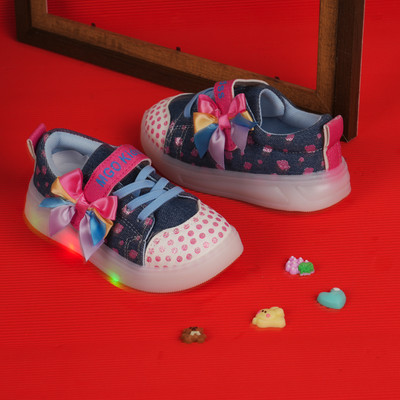 FEETWELL Boys & Girls Velcro Sneakers(Multicolor, 4.5-5YEARS)