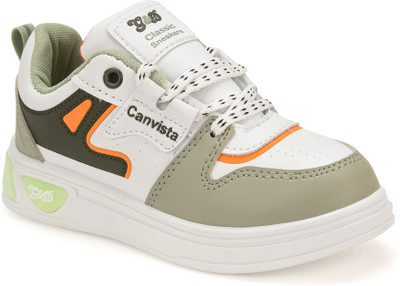 G&D Boys & Girls Lace Sneakers(Multicolor, 8-9 Years)