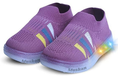 FootStation Cars Boys & Girls Slip on Moccasins(Purple, 4-4.5 Years)