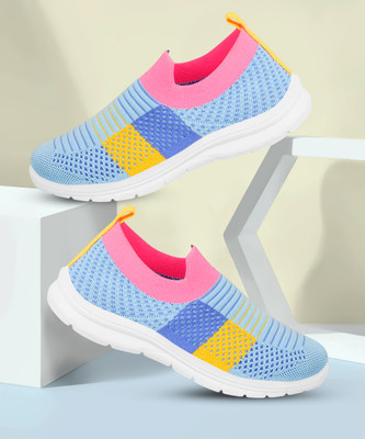 KILLER Boys & Girls Slip on Walking Shoes(Blue, 2-2.5 YEARS)