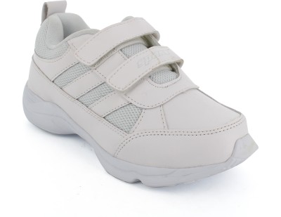 Sparx Boys & Girls Velcro Sneakers(White)