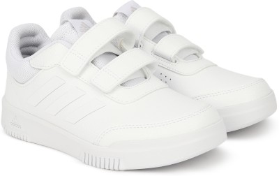 Adidas Kids Boys & Girls Velcro Running Shoes(White)