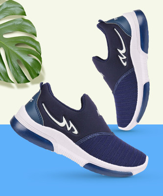 World Wear Footwear Boys Slip on Walking Shoes(Dark Blue, 7.5-8 YEARS)