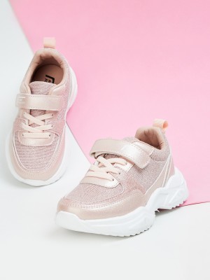 Fame Forever by Lifestyle Girls Velcro Sneakers(Pink)