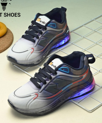 Birde Boys & Girls Lace Running Shoes(Blue, 9.5-10 YEARS)