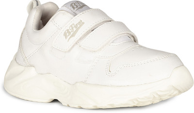 Bata Boys & Girls Velcro Oxford Shoes(White, 4 - 5 YEAR)