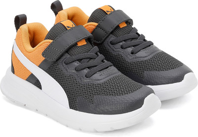PUMA Boys & Girls Velcro Sneakers(Grey, 4 - 5 Years)