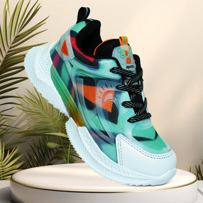 G&D Boys & Girls Lace Running Shoes(Black, 6-7 Years)