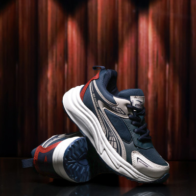asian Boys & Girls Lace Running Shoes(Blue, 9-10 years)