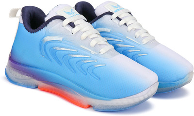 BERSACHE Boys Lace Sneakers(Blue, 10.5-11 Year)