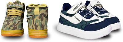 gigahertz Boys & Girls Velcro Sneakers(Multicolor)