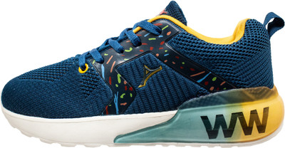 Abros Boys Lace Running Shoes(Blue, 9-10Y)
