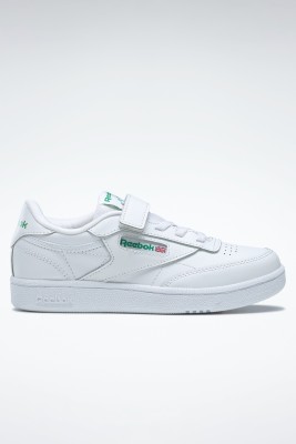 REEBOK Boys Velcro Running Shoes(White)