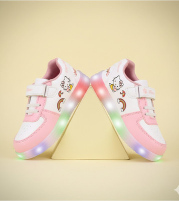 JOSMOS Boys Velcro Sneakers(Green, 2.5-3 YEARS)