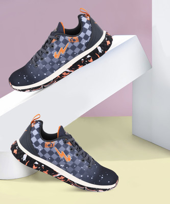 CAMPUS Boys & Girls Lace Running Shoes(Grey, 10 - 11 Years)