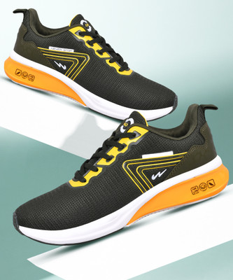 CAMPUS Boys & Girls Lace Running Shoes(Black, 11 - 12 Years)