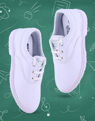 Sparx Boys Lace Casual Shoes(White, 11-12 Yrs)