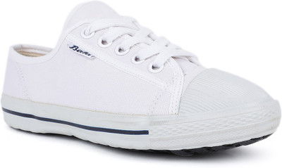 Bata Boys Lace Sneakers(White, 11 - 12 YEAR)