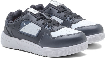 asian Boys Lace Sneakers(Black, 10-11 Years)