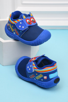 HOOH - Now comfort in fashion Boys & Girls Velcro Walking Shoes(Blue, 18-24 Months)