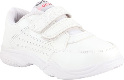 Airfax Boys Velcro Sneakers(White)