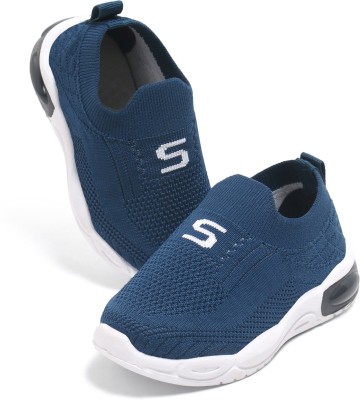 LR Comfort Choice Boys Slip on Running Shoes(Blue, 2-2.5 YEARS)