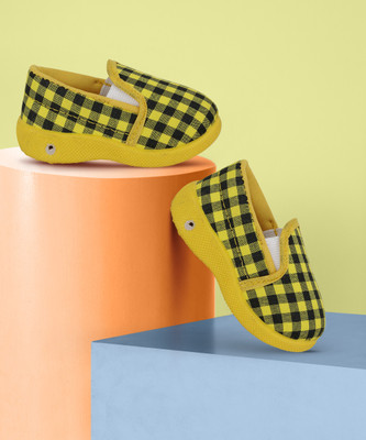 Billion Boys & Girls Slip on Moccasins(Yellow)