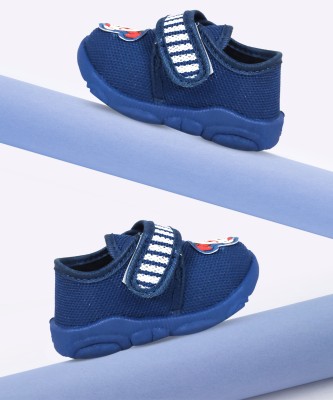 Coolz Boys & Girls Velcro Casual Boots(Blue)