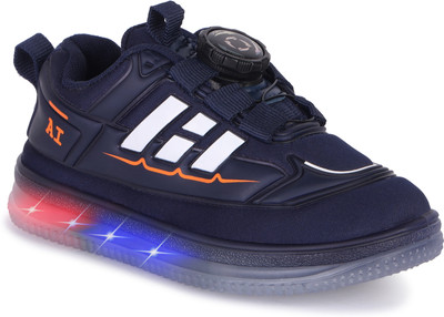 ABN Boys & Girls Lace Loafers(Blue, 3-3.5 Years)