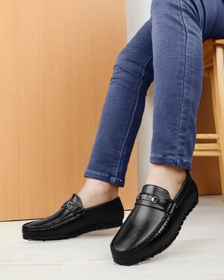 RADHIKA GROUP Loafers For Men(Black , 6)