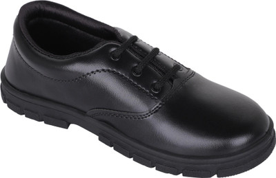 Appalon Boys & Girls Lace Casual Shoes(Black, 22 - 24 Years)