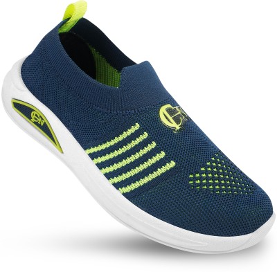 Cafone Footwear Boys & Girls Slip on Running Shoes(Blue)