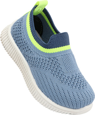 Cafone Footwear Boys & Girls Slip on Sneakers(Blue, 15-20 MONTHS)