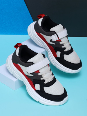 TRASE Boys & Girls Lace Running Shoes(Multicolor, 11-12 Years)