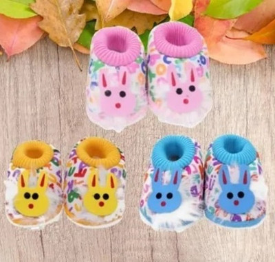 PEARSILK Boys & Girls Slip on Casual Boots(Multicolor, 0 to 3 Month)