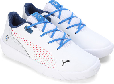PUMA BMW MMS Drift Cat Dec. AC PS Boys & Girls Lace Sneakers(White, 4 - 5 Years)