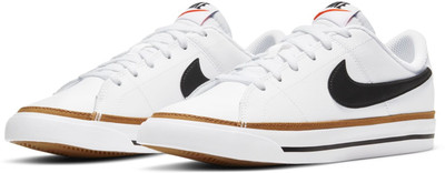 NIKE Boys Drawstring Sneakers(White, 10-10.5 Years)