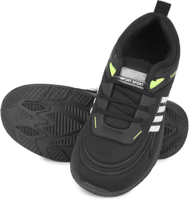 DRACKFOOT Boys Slip on Loafers(Black)