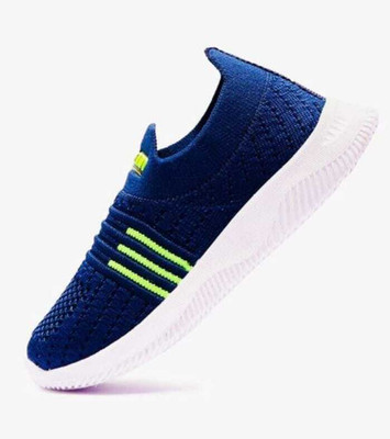 Akhil sports Boys Lace Sneakers(Blue, 2.5-3 Years)