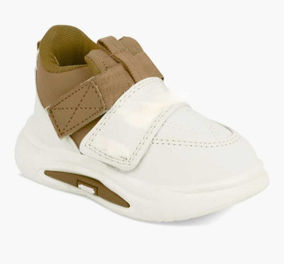 ZNSROYAL Boys & Girls Velcro Casual Boots(Brown, 7 -8 YEARS)